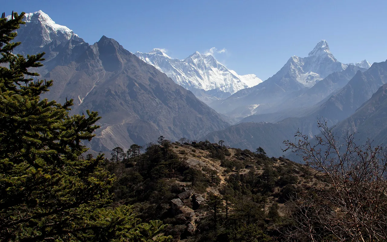 View from Everest View Hotel
